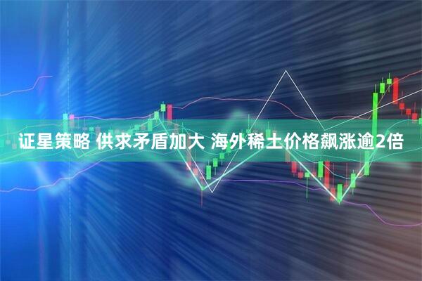 证星策略 供求矛盾加大 海外稀土价格飙涨逾2倍