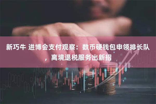 新巧牛 进博会支付观察：数币硬钱包申领排长队，离境退税服务出新招